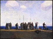 unknow artist Down to the Sea oil painting reproduction